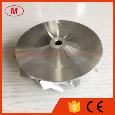 TD04HL 11+0 blades 49.62/61.01mm high performance turbocharger milling/aluminum 2618/billet compressor wheel