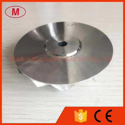 T04B 45.75/69.96mm 6+6 blades 409179-0029 6137-82-8200 Turbo Aluminum 2618 /milling/billet compressor wheel