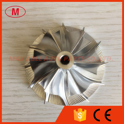 K24 43.70/60.50mm 6+6 blades 5324-123-2019 Turbo milling/aluminum 2618/billet compressor wheel