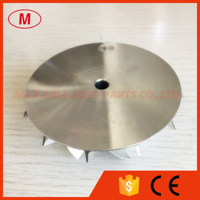 K24 43.70/60.50mm 6+6 blades 5324-123-2019 Turbo milling/aluminum 2618/billet compressor wheel