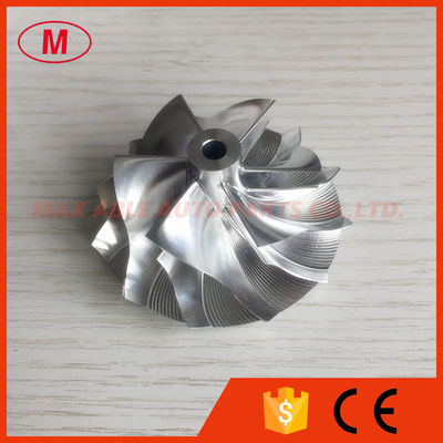 RHF5 44.95/59.00mm 6+6 blades high performance turbo turbocharger aluminum 2618/milling/billet compressor wheel