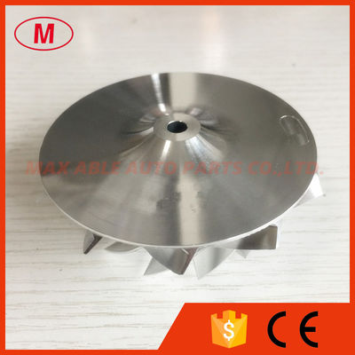 GT15-25 reverse 11+0 blades 51.00/70.00mm performance Turbocharger milling/aluminum 2618/billet compressor wheel