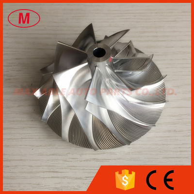 HX40 55.97/85.98mm 3599018 7+7 blades high performance turbo milling/aluminum 2618/billet compressor wheel for 4037173