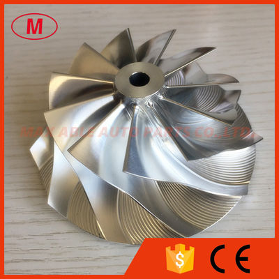 GT3584 11+0 blades 63.50/84.00mm turbo milling/aluminum 2618/billet compressor wheel for racing