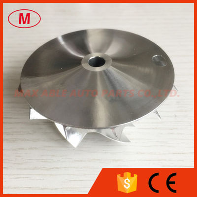 TD05H 16G small 46.48/60.00mm 6+6 blades 49178-43300 performance Turbo milling/Aluminum 2618/billet compressor wheel