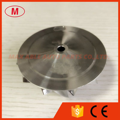 GT15-25 43.20/60.00mm 6+6 blades high performance turbo milling/aluminum 2618/billet compressor wheel