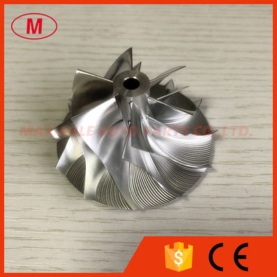 GT15-25 43.20/60.00mm 6+6 blades high performance turbo milling/aluminum 2618/billet compressor wheel