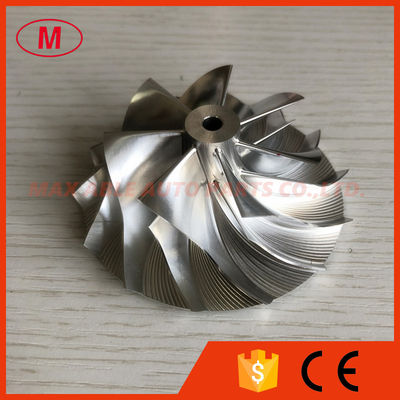 K04 52.00/71.00mm 7+7 blades high performance turbo milling/aluminum 2618/billet compressor wheel
