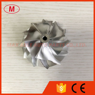 GT15-25 50.00/68.01mm 6+6 blades turbo milling/aluminum 2618/billet compressor wheel