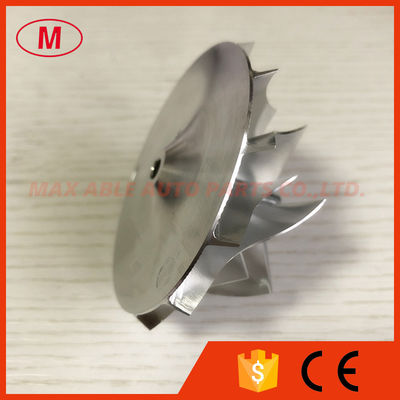 GT15-25 50.00/68.01mm 6+6 blades turbo milling/aluminum 2618/billet compressor wheel