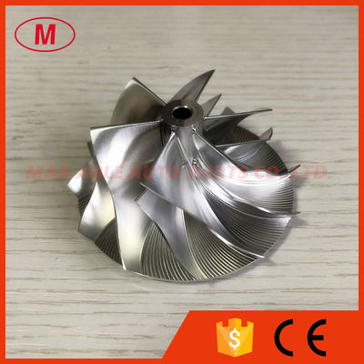 GT15-25 50.00/68.01mm 6+6 blades turbo milling/aluminum 2618/billet compressor wheel