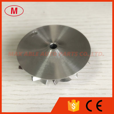 RHF3 34.24/45.00mm 6+6 blades high performance turbo milling/aluminum 2618/billet compressor wheel