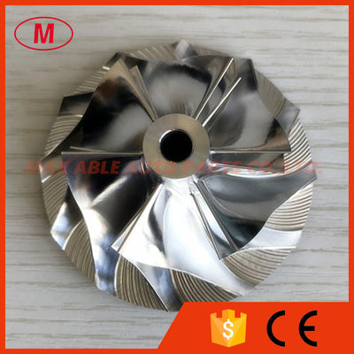 TD05H 16G 49178-01560 48.30/68.01mm 6+6 blades Turbo milling/Aluminum 2618/billet compressor wheel