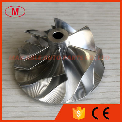 TD05H 20G reverse 6+6 blades 52.56/68.01mm 49179-43400 Turbo milling/aluminum 2618/billet compressor wheel