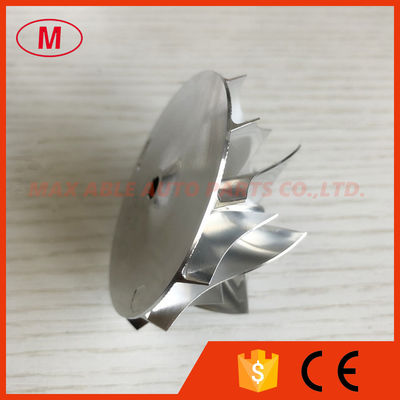 K04 48.00/60.00mm 6+6 blades high performance turbocharger milling/aluminum 2618/billet compressor wheel