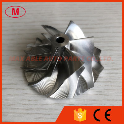TD04HL 42.00/56.02mm 6+6 blades reverse turbo milling/aluminum 2618/billet compressor wheel for 49477-02003