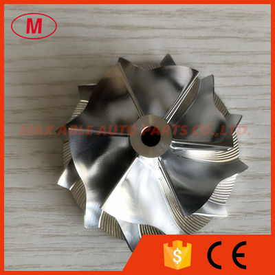 TD04H 6+6 blades 44.00/56.00mm high performance Turbocharger milling/aluminum 2618/billet compressor wheel