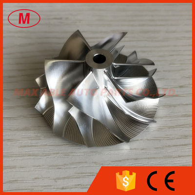 TD04H 6+6 blades 44.00/56.00mm high performance Turbocharger milling/aluminum 2618/billet compressor wheel
