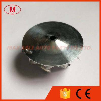 RHF5HB 49.62/61.98mm 6+6 blades Turbo milling/aluminum 2618/billet compressor wheel for VF30/VF34 Upgrade