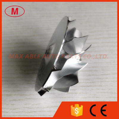 KP39 45.00/55.00mm 11+0 blades Turbo milling/aluminum 2618/billet compressor wheel