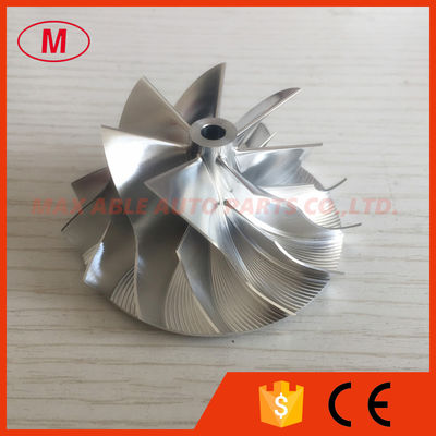 TD04HL 44.00/62.00mm 7+7 blades performance Tapered tip angle:29.5 Turbo milling/aluminum 2618/billet compressor wheel