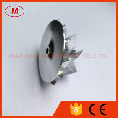 RHFV5 39.22/52.50mm 6+6 blades Turbo milling/aluminum 2618/billet compressor wheel for 06J145702K VW Golf 6 GTI