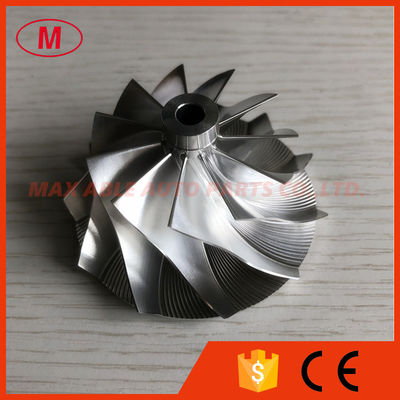 GT28 47.10/63.40mm 11+0 blades 55812/3712-0001 bore 5.99 milling/alumimun 2618/billet compressor wheel for 816365-0001