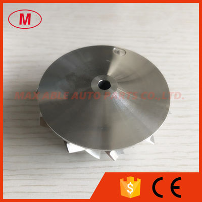 GT28 47.10/63.40mm 11+0 blades 55812/3712-0001 bore 5.99 milling/alumimun 2618/billet compressor wheel for 816365-0001