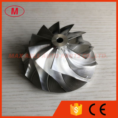 GT3582 451644-0005 61.33/82.00mm 11+0 blades cutback:0.0 Turbo aluminum 2618/milling/billet compressor wheel for racing