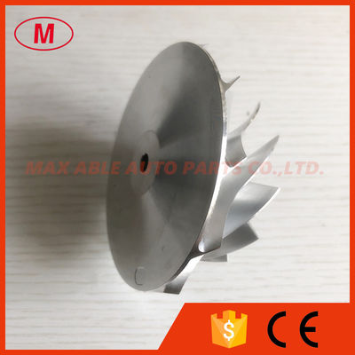 GT3582 451644-0005 61.33/82.00mm 11+0 blades cutback:0.0 Turbo aluminum 2618/milling/billet compressor wheel for racing