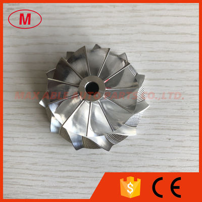 GT2554R 42.12/54.39mm 11+0 Blades high performance Turbocharger aluminum 2618/milling/billet compressor wheel for racing