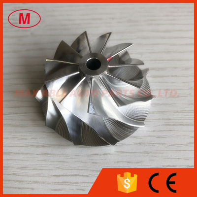 GT2554R 42.12/54.39mm 11+0 Blades high performance Turbocharger aluminum 2618/milling/billet compressor wheel for racing