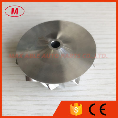 GT2554R 42.12/54.39mm 11+0 Blades high performance Turbocharger aluminum 2618/milling/billet compressor wheel for racing
