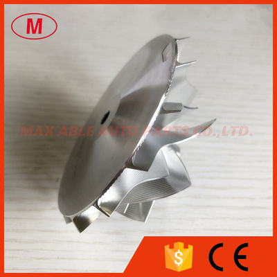 GT3582 62.70/82.00mm 7+7 blades Point milling high performance Turbo aluminum 2618/milling/billet compressor wheeL