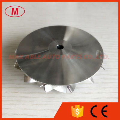 GT3582 62.70/82.00mm 7+7 blades Point milling high performance Turbo aluminum 2618/milling/billet compressor wheeL