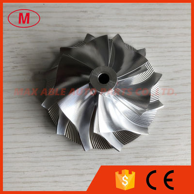 GT3582 61.33/82.00mm 6+6 blades 451644-0005 Point milling high performance aluminum 2618/milling/billet compressor wheel