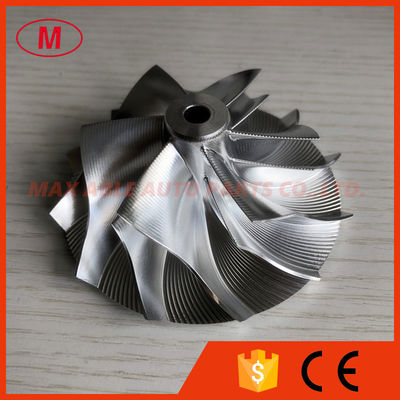 GT3582 61.33/82.00mm 6+6 blades 451644-0005 Point milling high performance aluminum 2618/milling/billet compressor wheel