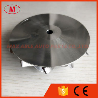 GT3582 61.33/82.00mm 6+6 blades 451644-0005 Point milling high performance aluminum 2618/milling/billet compressor wheel