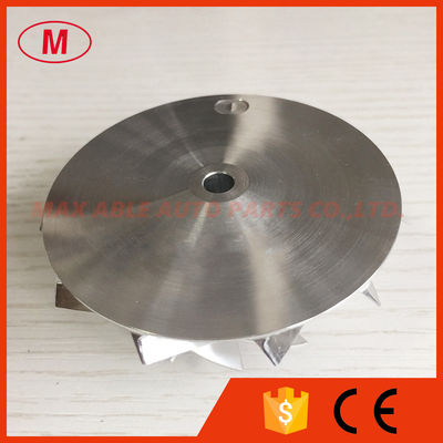 CT26 48.30/64.89mm 11+0 blades Turbo aluminum 2618/milling/billet compressor wheel for TOYOTA