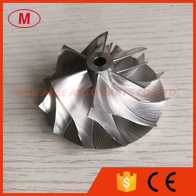 TD04H 15T 41.93/55.69mm 6+6 blades high performance Turbo Milling/aluminum 2618/billet compressor wheel