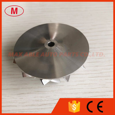 TD04H 15T 41.93/55.69mm 6+6 blades high performance Turbo Milling/aluminum 2618/billet compressor wheel