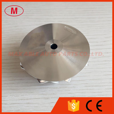 GT28 47.50/62.60mm 9+0 Blades Point Milling Turbocharger Milling/aluminum 2618/billet Compressor Wheel