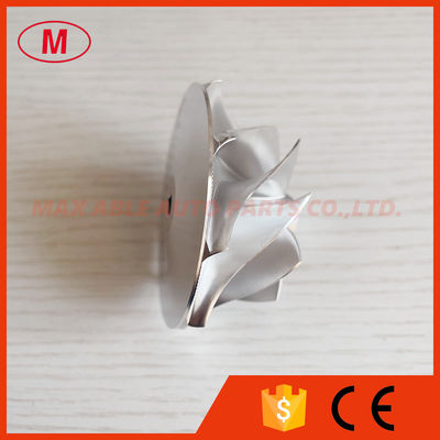 GT28 47.50/62.60mm 9+0 Blades Point Milling Turbocharger Milling/aluminum 2618/billet Compressor Wheel