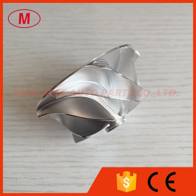 GT28 47.50/62.60mm 9+0 Blades Point Milling Turbocharger Milling/aluminum 2618/billet Compressor Wheel