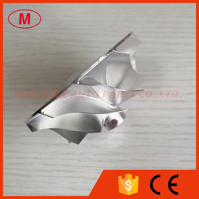 GT30 forward 52.95/71.40mm 11+0 blades point milling Turbocharger aluminum 2618/milling/billet compressor wheel