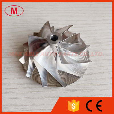 K24 5324-123-2013 42.30/60.50mm 6+6 BLADES Turbo aluminum 2618/milling/Billet compressor w