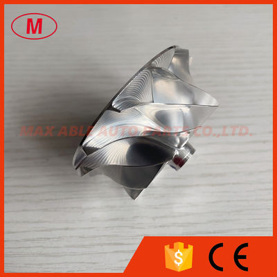 RHF5HB 49.62/61.98mm 11+0 blades Turbocharger milling/aluminum 2618/billet compressor wheel for VF30/VF34 upgrade