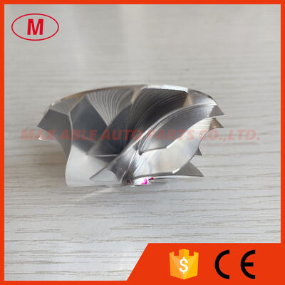 TD03 reverse 39.55/51.00mm 6+6 blades LEP style ,high performance Turbo milling/aluminum 2618/billet compressor wheel