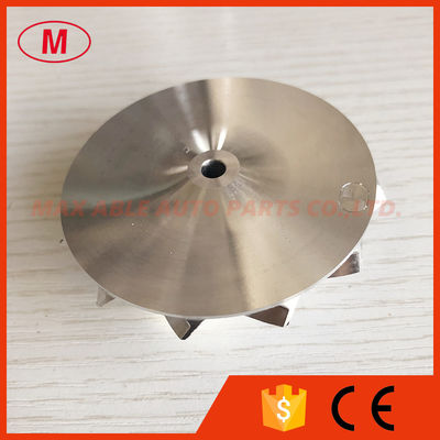 TD04 reverse 49.00/64.89mm 6+6 blades high performance Turbocharger milling/aluminum 2618/billet compressor wheel