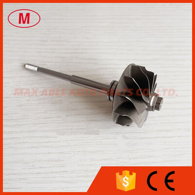 TF035 37.7/43.1mm 11 Blades Reverse Journal Bearing Turbo Turbine Shaft Wheel